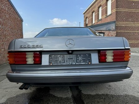 Mercedes 500 SEC &quot;OLDTIMER&quot; Full-option/gekeurd/V8/1988