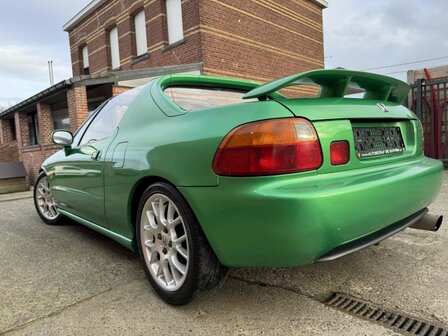 Honda CRX delsol 1.6VTI &quot;OLDTIMER&quot; Samba groen/160pk/1993