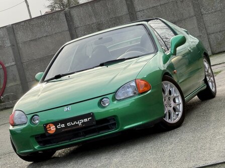 Honda CRX delsol 1.6VTI &quot;OLDTIMER&quot; Samba groen/160pk/1993