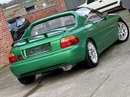 Honda CRX delsol 1.6VTI &quot;OLDTIMER&quot; Samba groen/160pk/1993