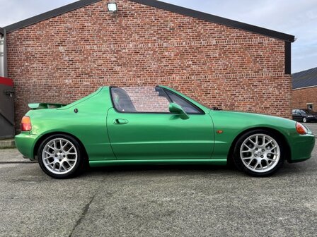 Honda CRX delsol 1.6VTI &quot;OLDTIMER&quot; Samba groen/160pk/1993