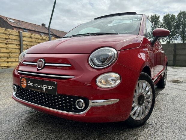 Fiat 500c 1.0 hybride "NIEUWSTAAT" carplay/navi/pdc/2 000km